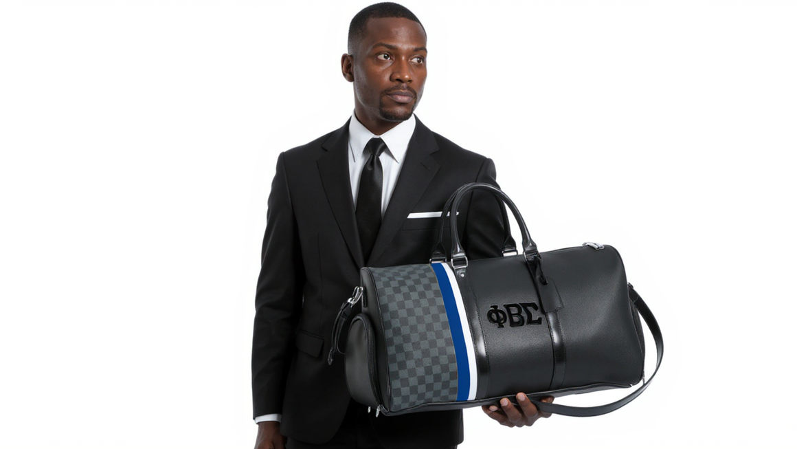 Sigma "LV" Damier Inspired Weekender Bag (pre_order)