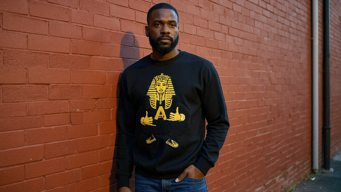 The "Pharoah" Chenille Sweatshirt