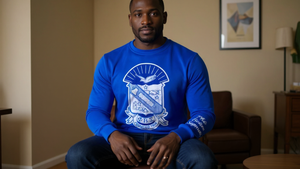 Sigma Sweatshirt with Chenille Crest