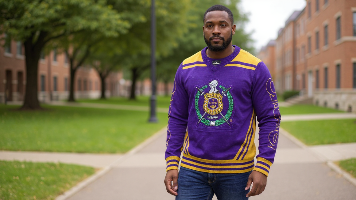 Omega V Neck Vintage Sweater