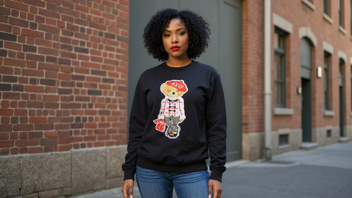 Delta Polo Bear Sweatshirt