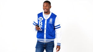 Sigma Cardigan with white sleeves