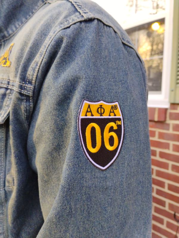 Alpha Textile Jacket Alpha Denim Jacket - Greek CertiPHIed Apparel