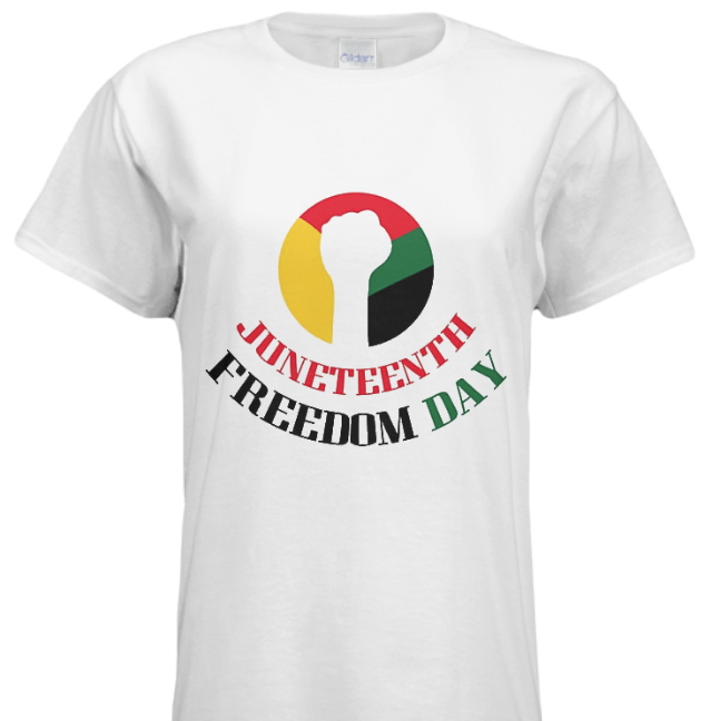 Juneteenth June 19th Black Freedom T-Shirt - Commemorative Holiday Tee, Pull-On Design, Machine Washable - View #5