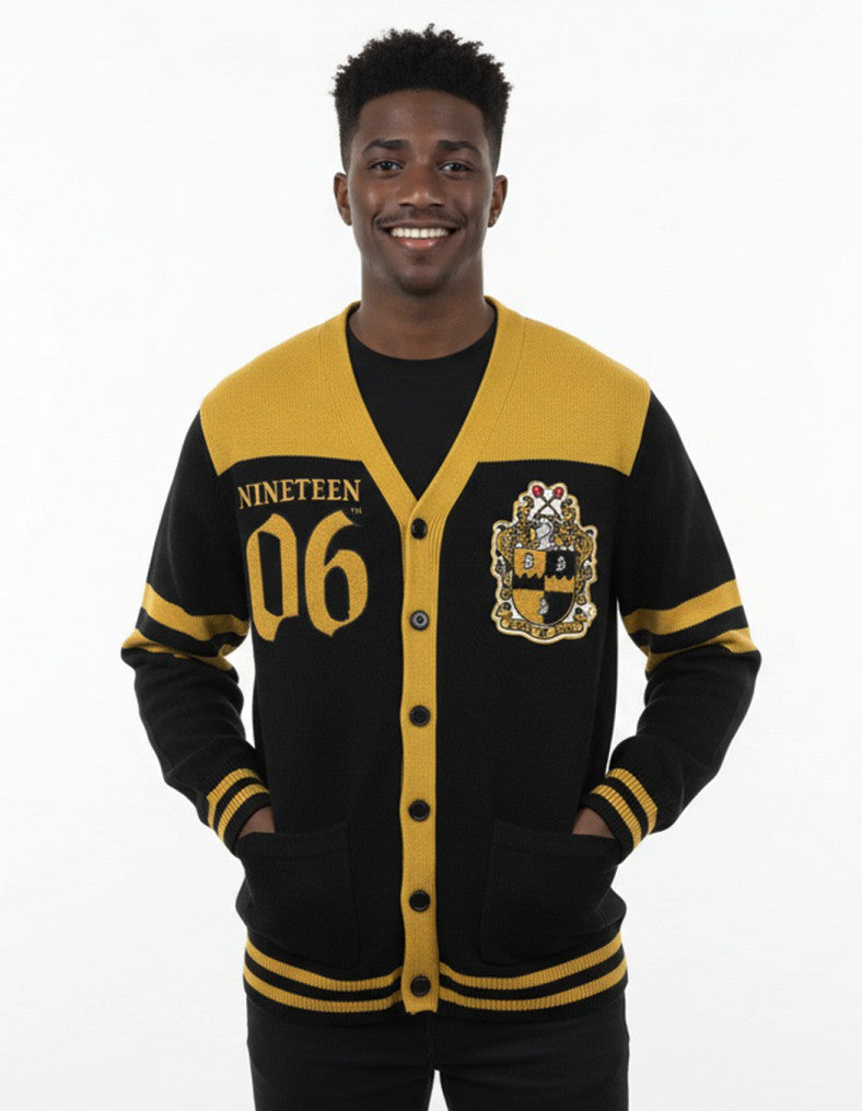 Alpha "Manly Deeds" Button Down Sweater