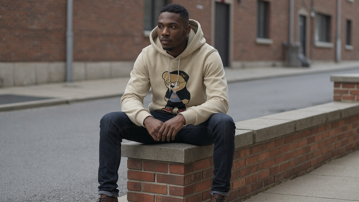 Alpha "RL" Inspired Polo Bear Hoodie
