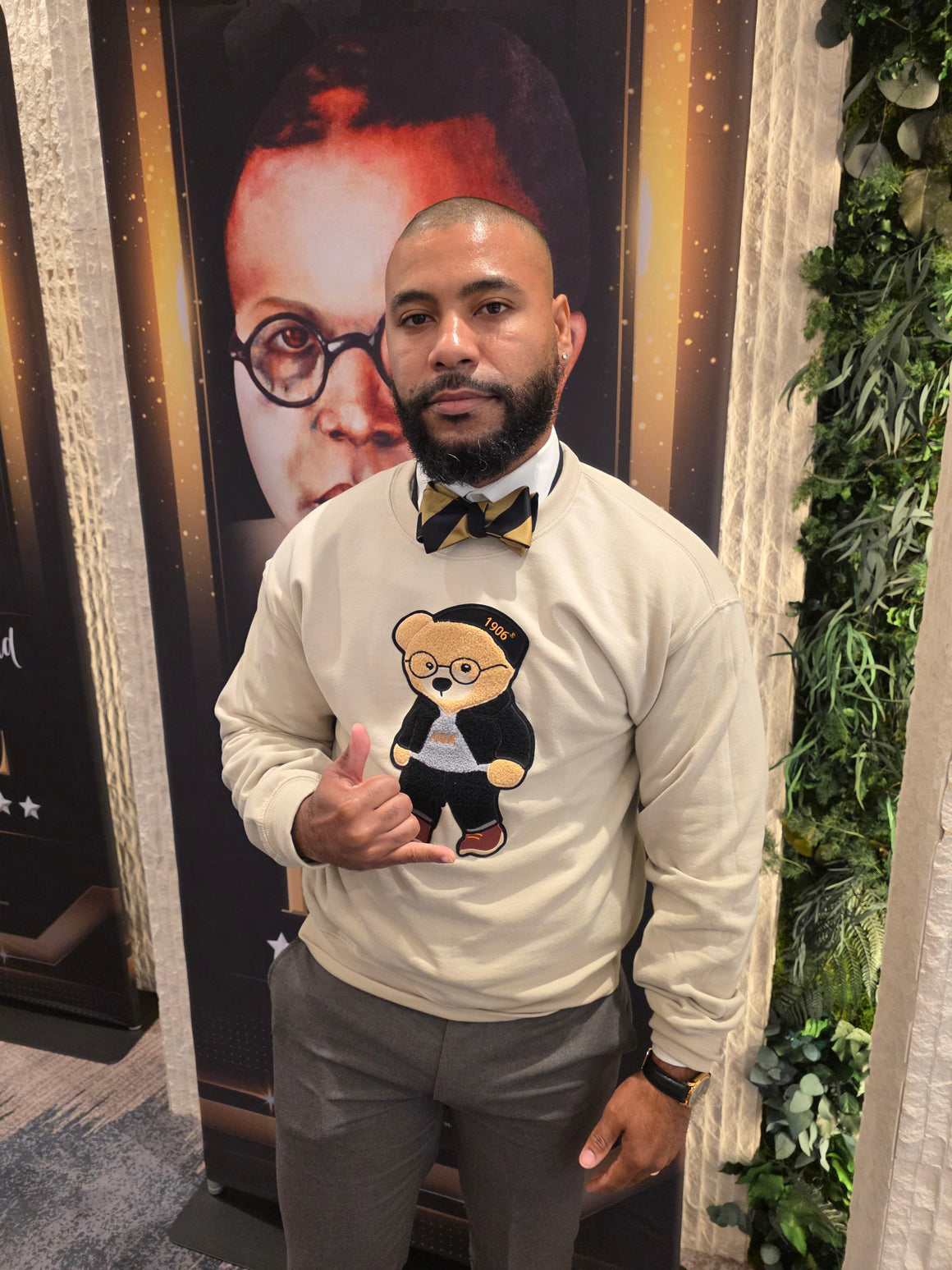 ALPHA  Polo Bear Sweatshirt