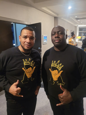 King Alpha Chenille sweatshirt