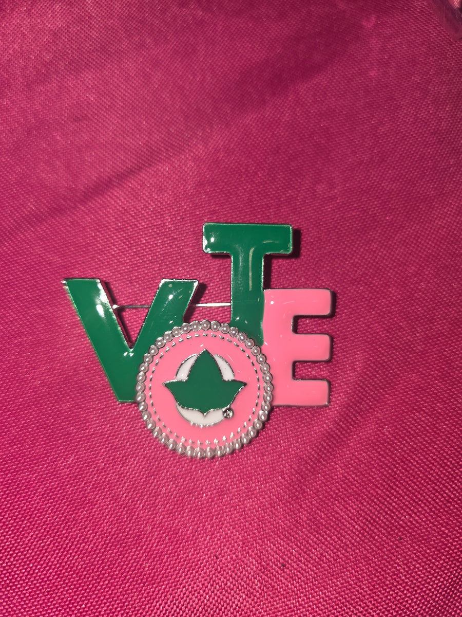 Ivy Vote Pin