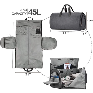 Grey Alpha Duffel/Garment Bag