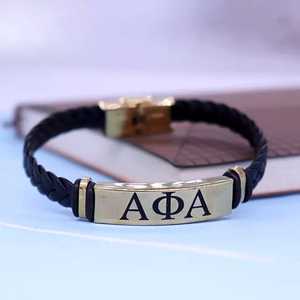Alpha Braided Bracelet