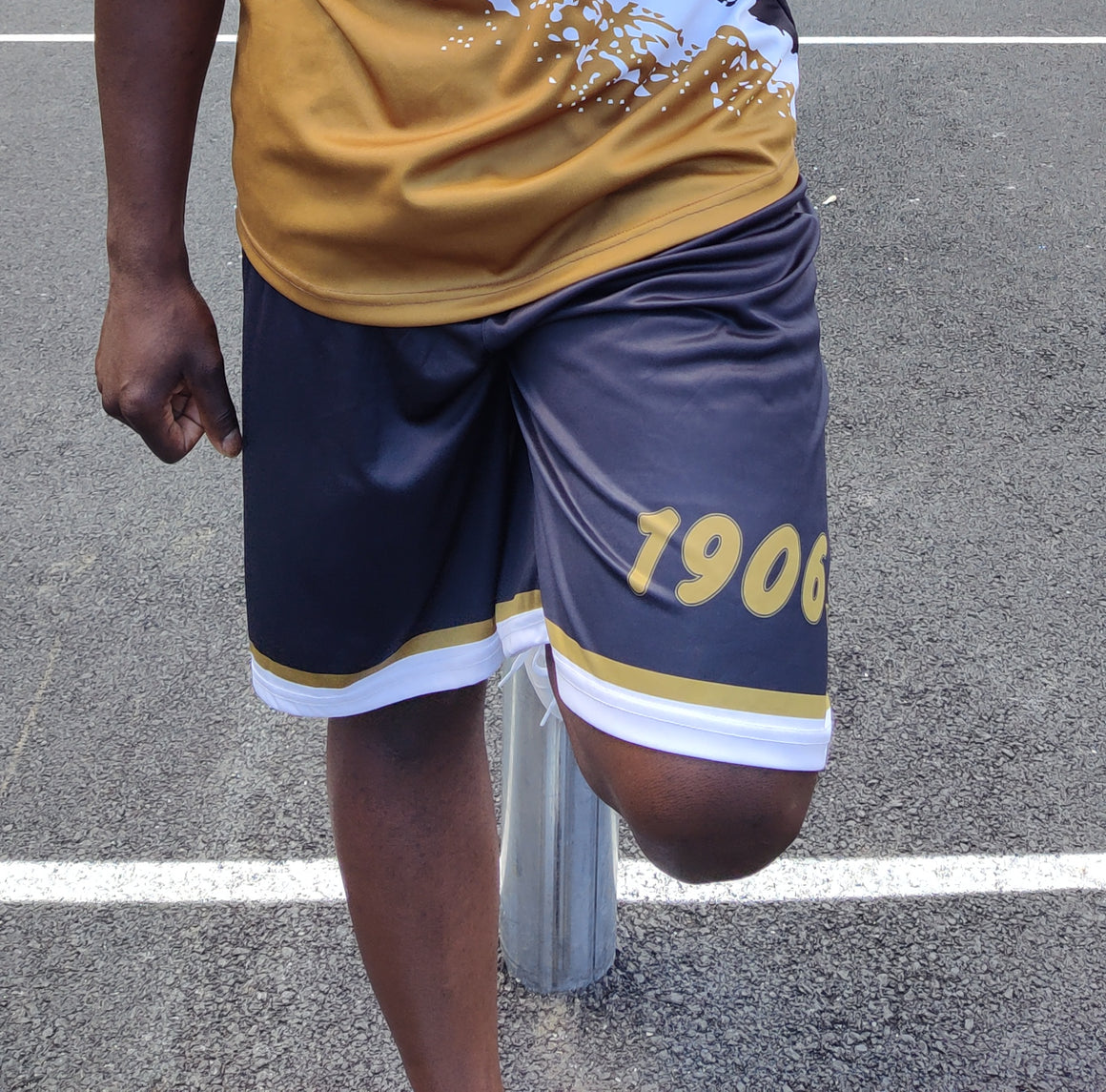 Alpha Basketball Jersey & Shorts