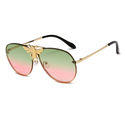 Pink and Green Bee Shades