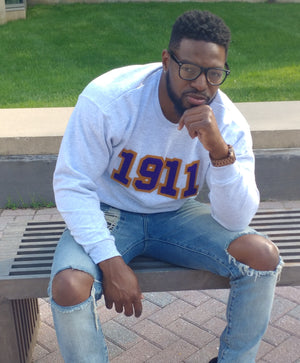 Omega 1911 Chenille Crewneck