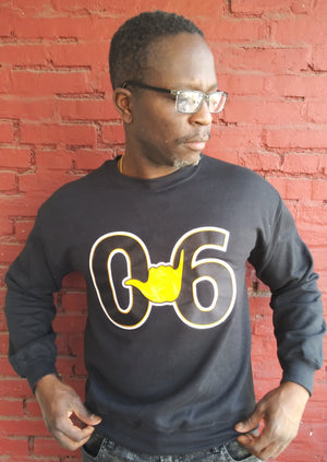 06 Satin Twill Patch Crew neck