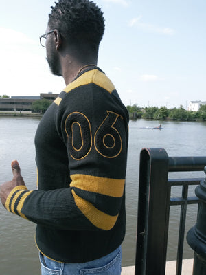 Alpha Vintage V Neck Sweater