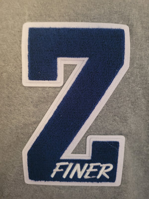 "Z" Finer Chenille Sweatshirt.