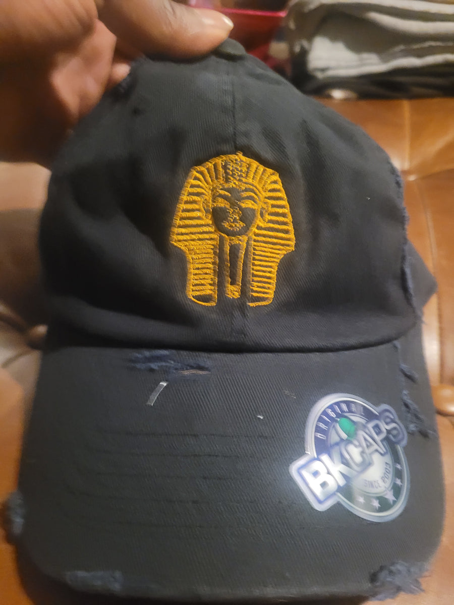Distressed Khaki Sphinx Cap