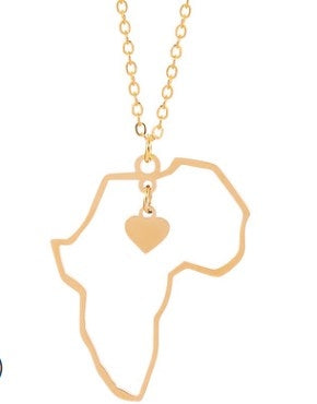 Africa Earrings & Necklace Set