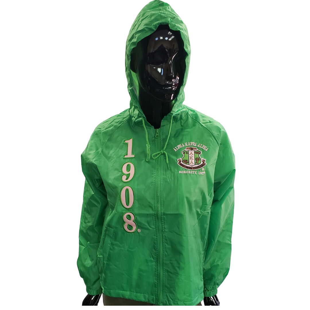 Alpha kappa alpha rain jacket on sale