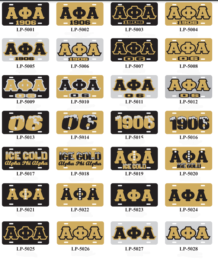 Alpha Phi Alpha Greek CertiPHIed Apparel