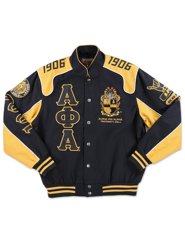 Alpha Racing Twill Jacket - Greek CertiPHIed Apparel