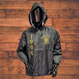 ALPHA HOODED ZIP-UP WINDBREAKER