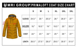 Alpha Puffer 3/4 Coat with Removable Hood