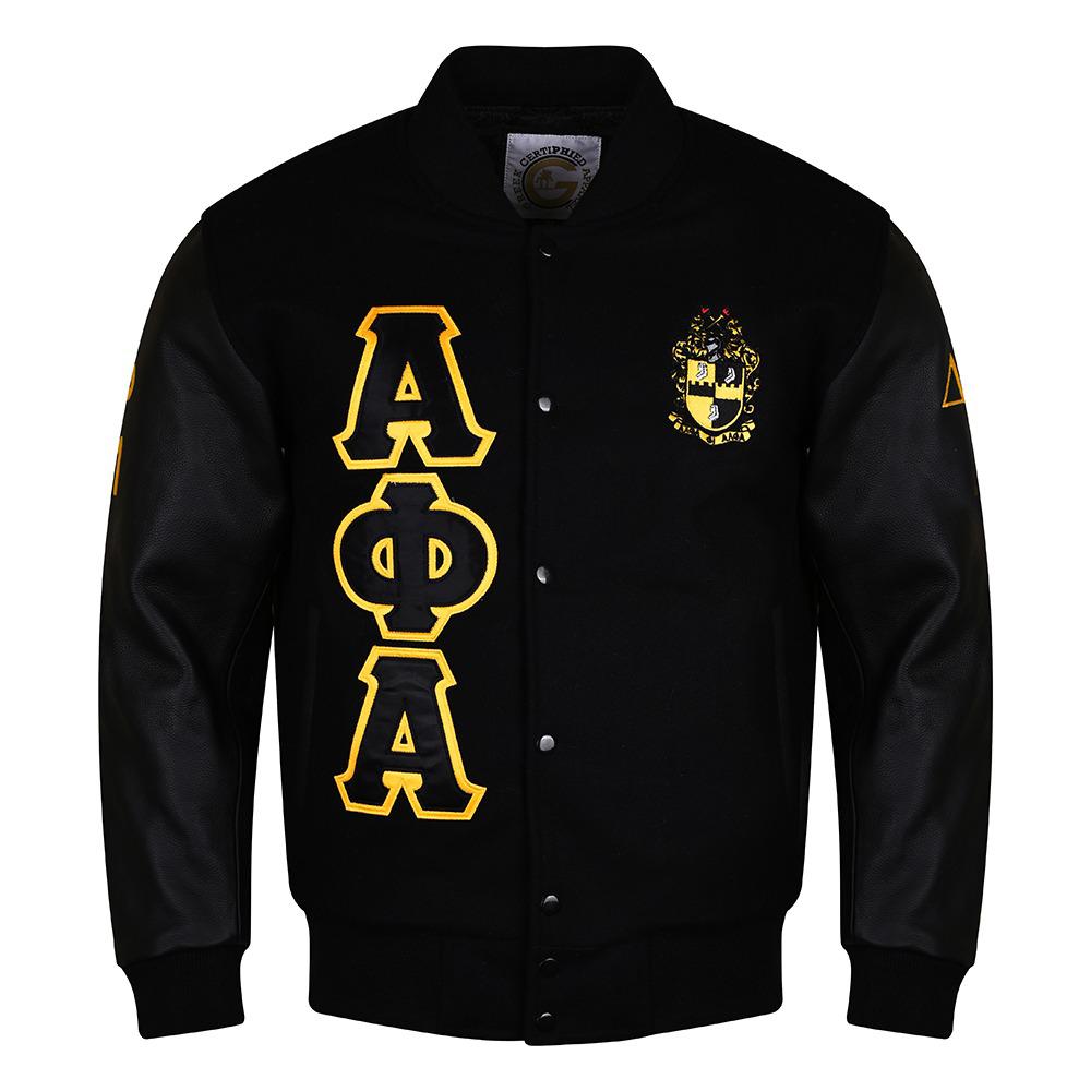 Custom Alpha Letterman Jacket