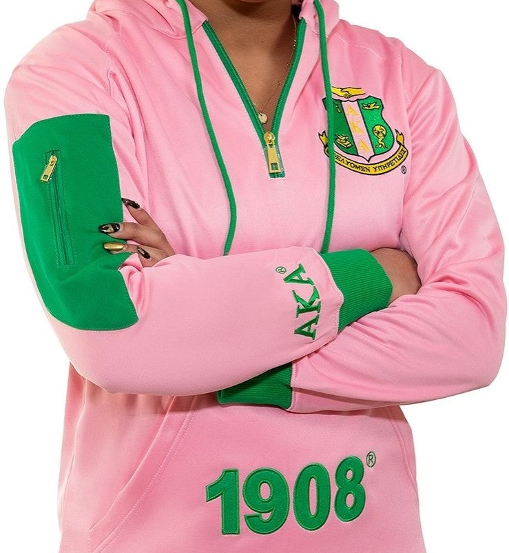 AKA Track Elite Hoodie Greek CertiPHIed Apparel