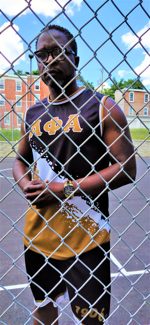 Alpha Basketball Jersey & Shorts