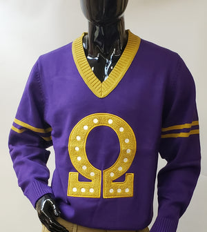 Omega Letterman Sweater