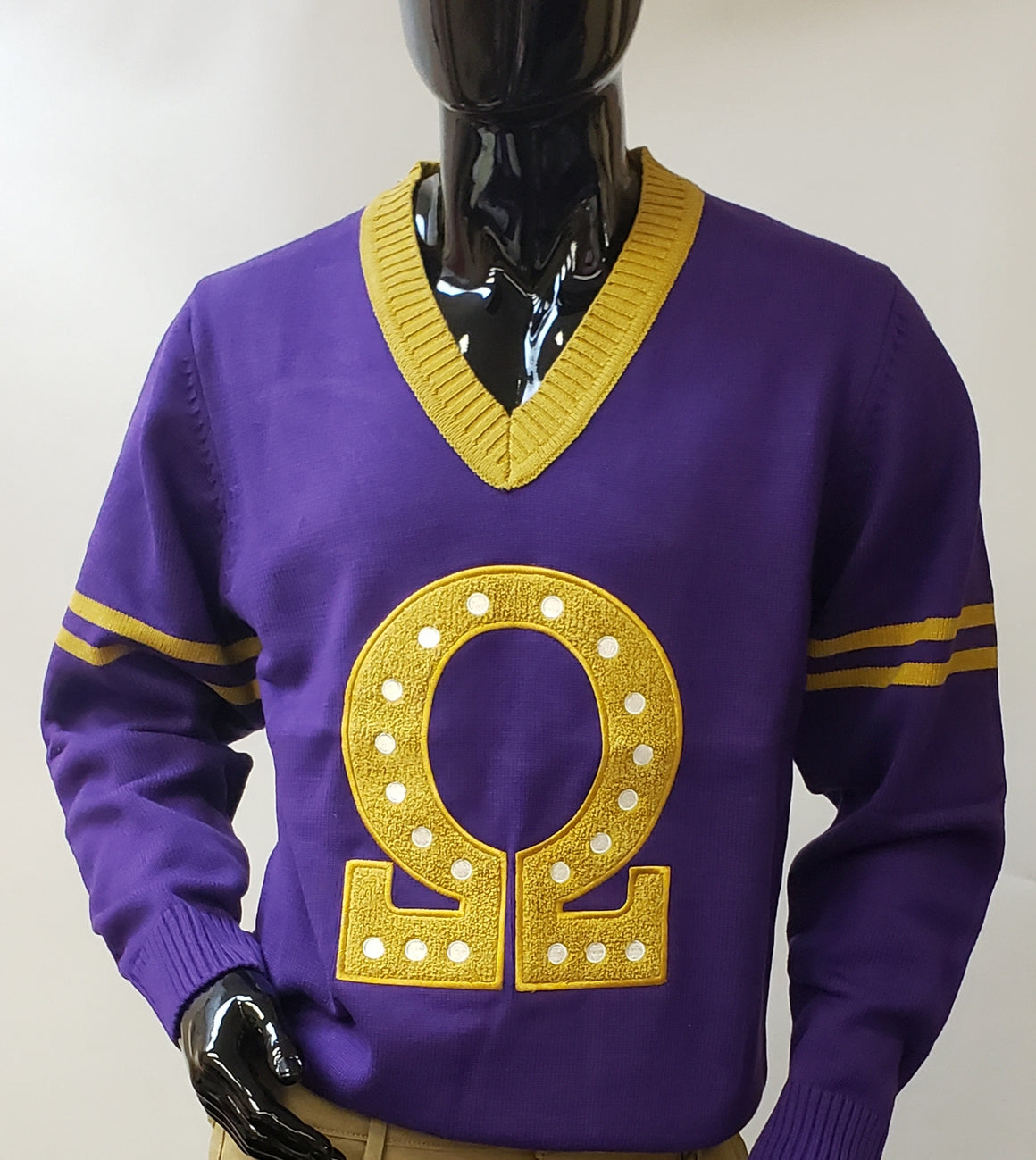 Omega Letterman Sweater
