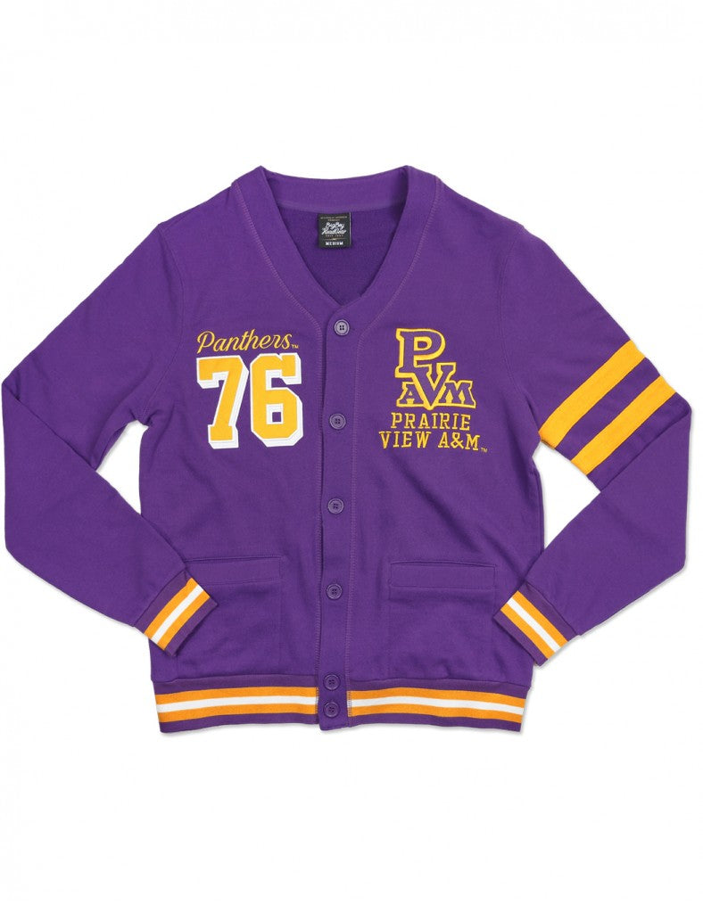 PRAIRIE VIEW A&M MEN'S CARDIGAN