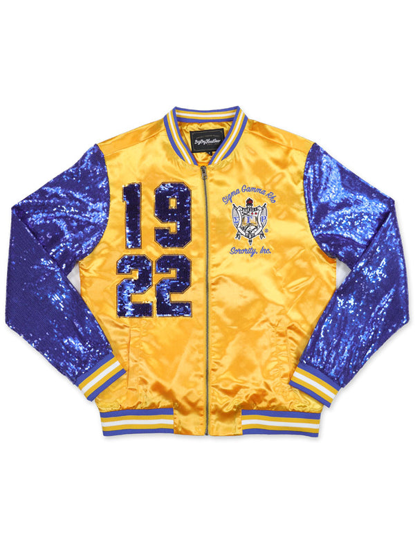 S G RHO SEQUIN JACKET Greek CertiPHIed Apparel
