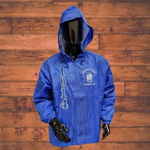 SIGMA ZIPPER HOODED WINDBREAKER