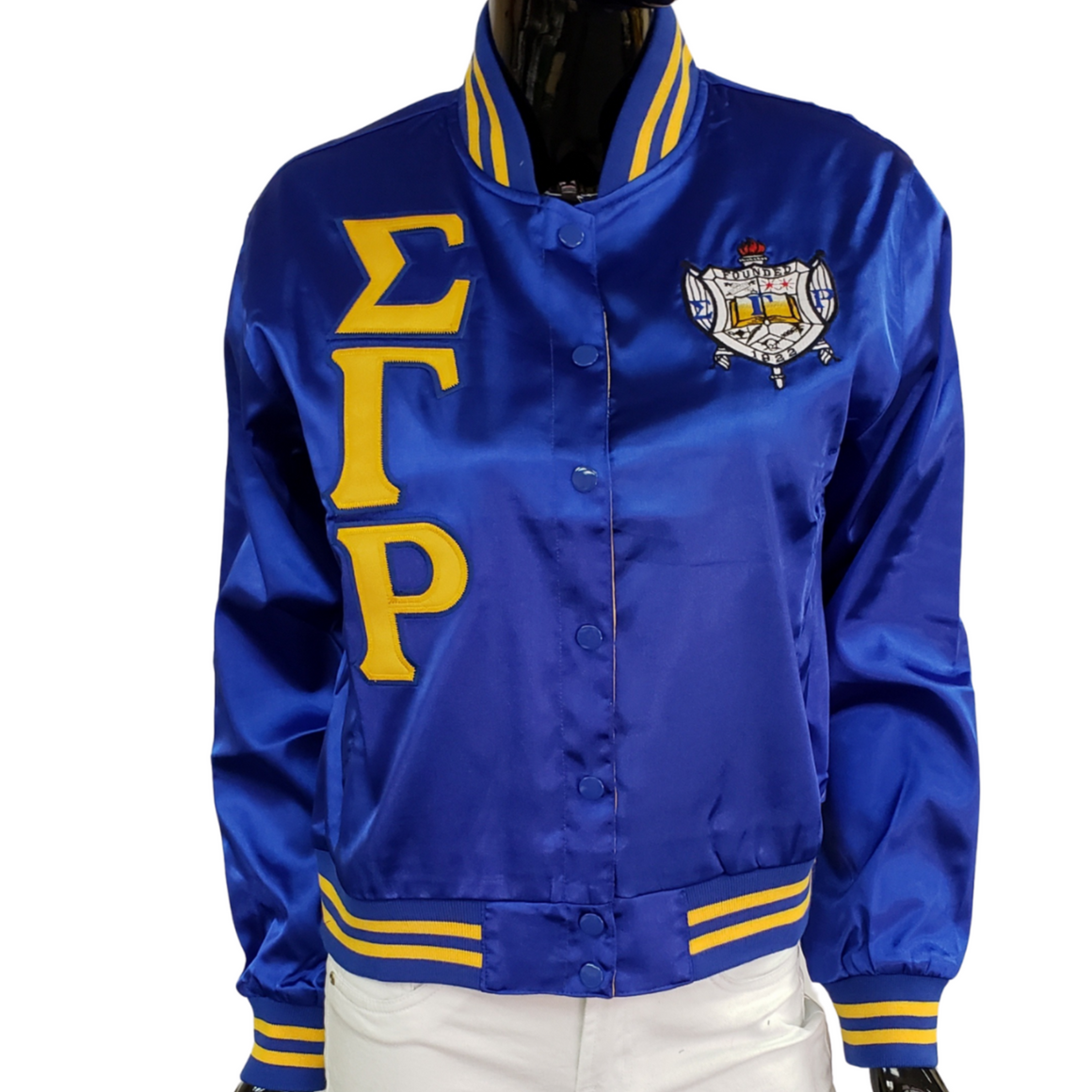 S G Rho  Satin Jacket