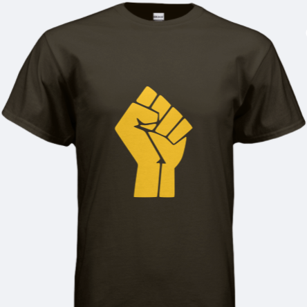 Iota-Black Power Tee