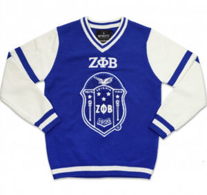 Zeta Vintage V Neck Sweater
