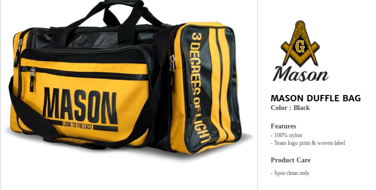 Mason Duffle Bag