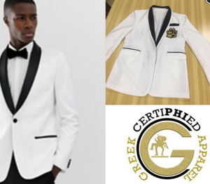 White Alpha Blazer