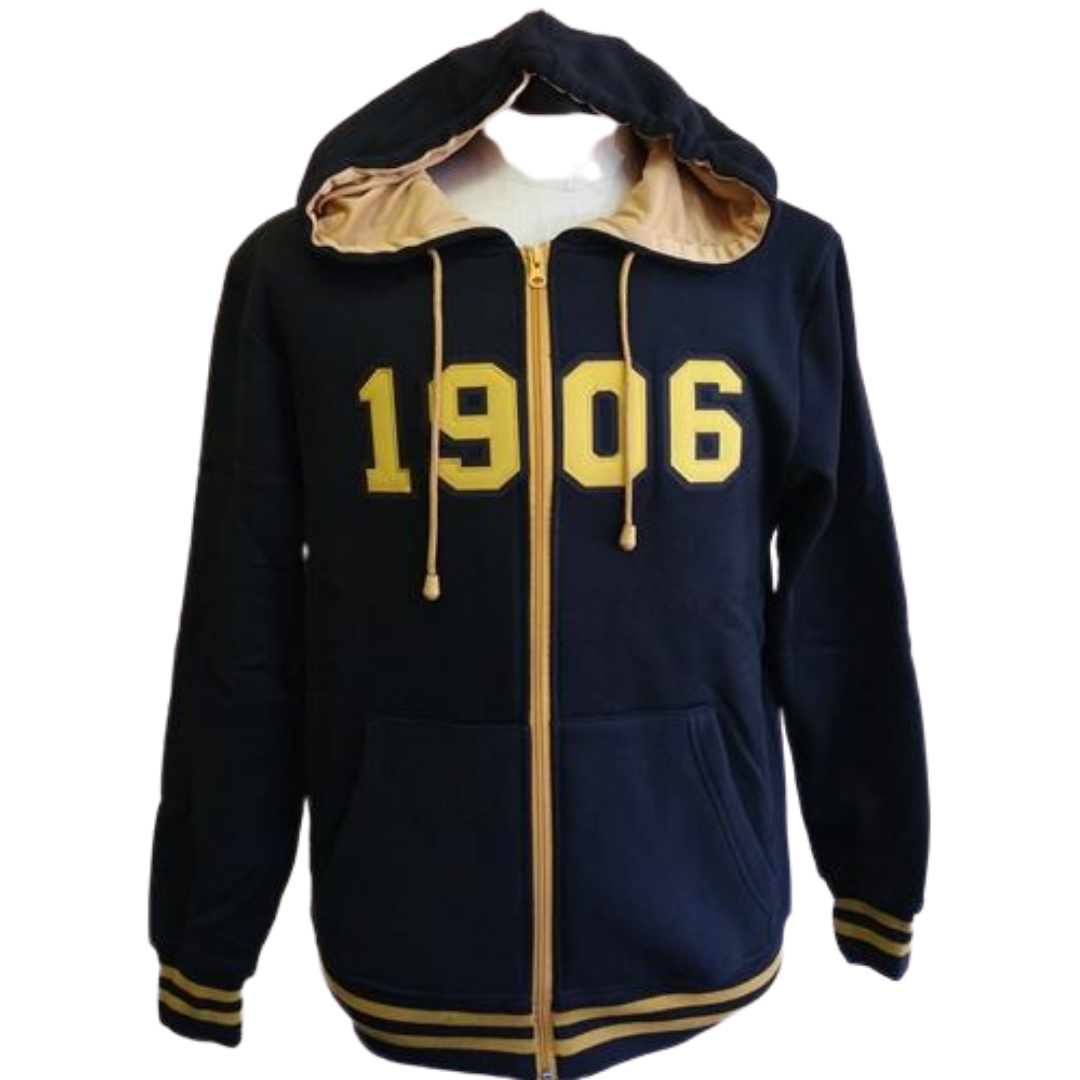 1906 Zipper Hoodie - Greek CertiPHIed Apparel