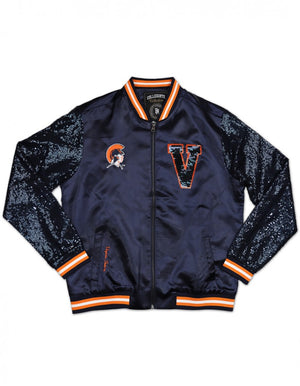 V. State Sequin Satin Jacket