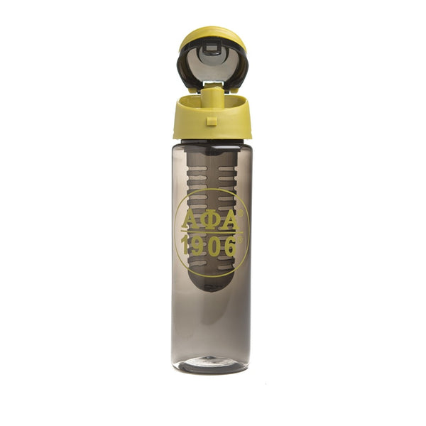 Alpha Water Bottle with Infuser - Greek CertiPHIed Apparel