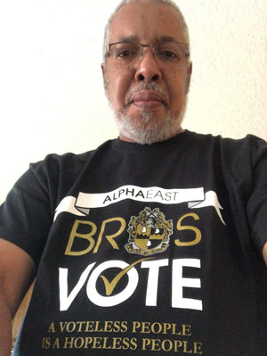 Alpha East Bros Vote Apparel
