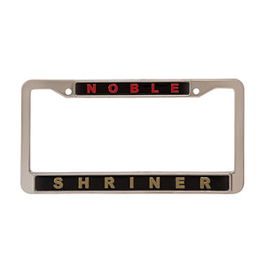 NOBLE SHRINER License Frame