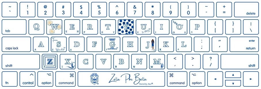 Zeta MacBook Pro/Air Silicon Keypad