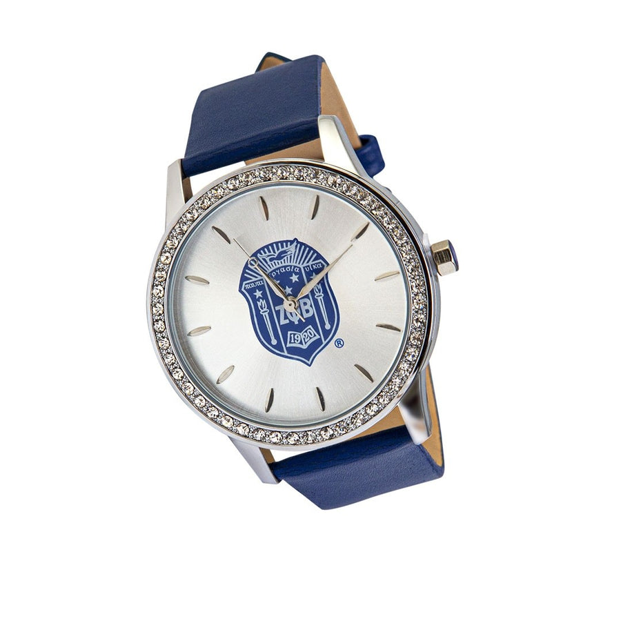 Zeta Leather Band Watch